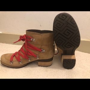 Merrell heeled booties